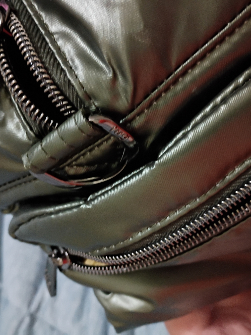 Lug Quilted Medium Satchel Crossbody - Rumble - Picture 5 of 16